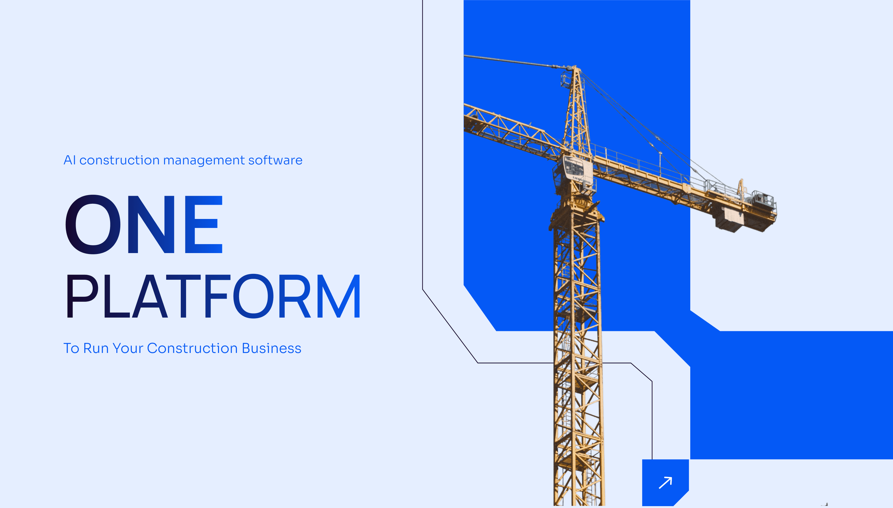AI construction management software - One Platform To Run Your Construction Business